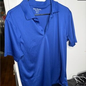 Men's Classic Blue Polo Shirt